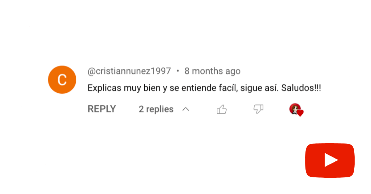 Comentarios en Youtube 17