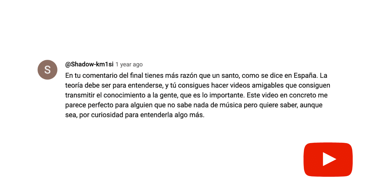 Comentarios en Youtube 3