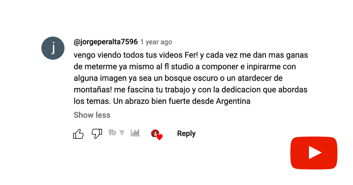 Comentarios en Youtube 7